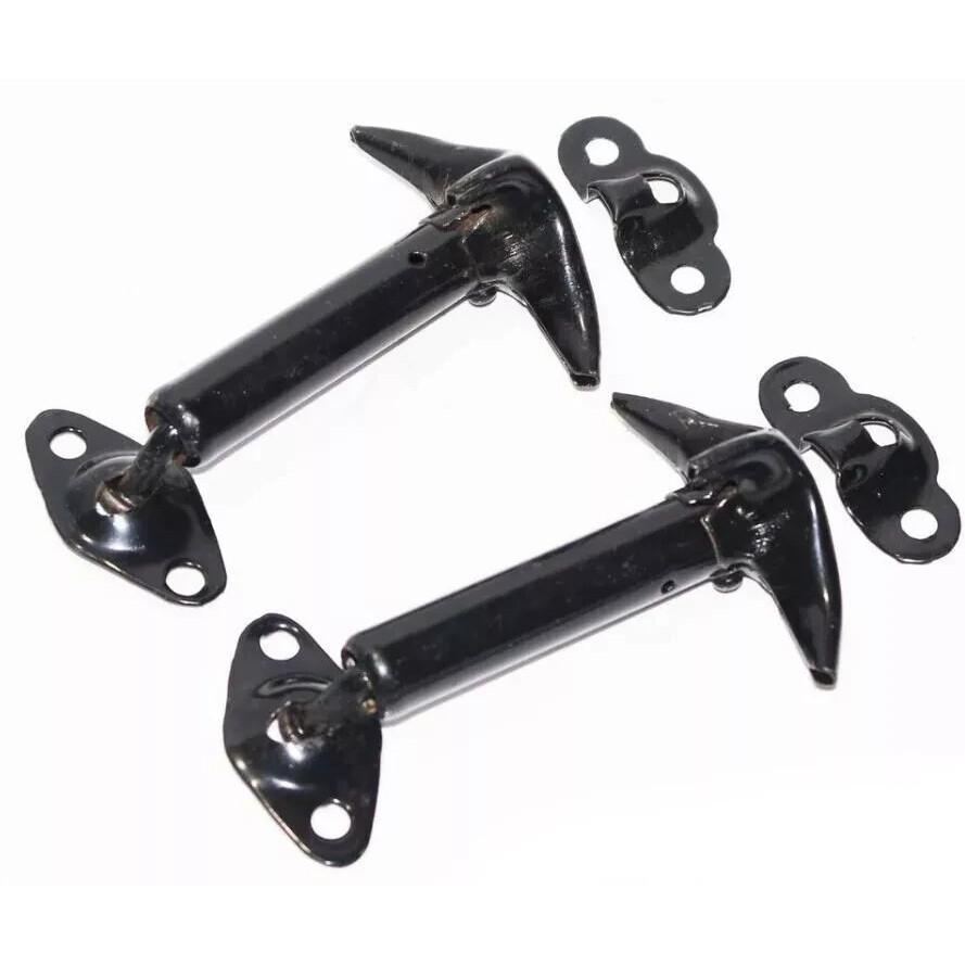 Windshield To Hood Latch + Catch D Shaped Barrel For 4X4 Willys MB GPW