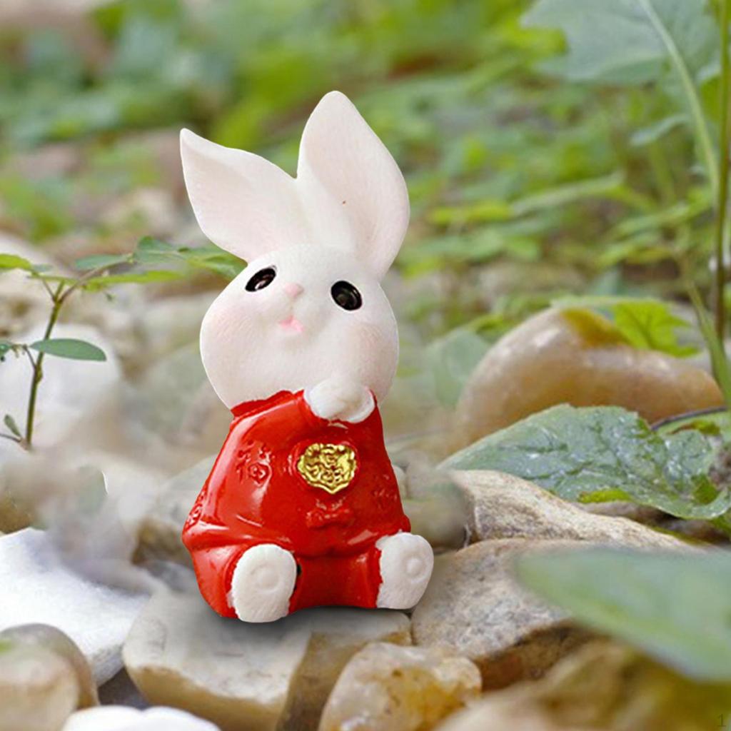 Statue Desktop Ornament Landscape Sculpture for Spring Festival Decor Birthday Gift