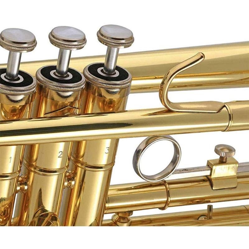 Quickly Install Finger Hook For Trumpet Brasses Instruments For Effortlessly Attachment In Seconds