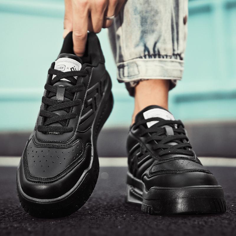 Men Skateboarding Shoes Thick Bottom Men Shoes Platform Shoe Retro Vulcanized Shoes Casual Sneakers