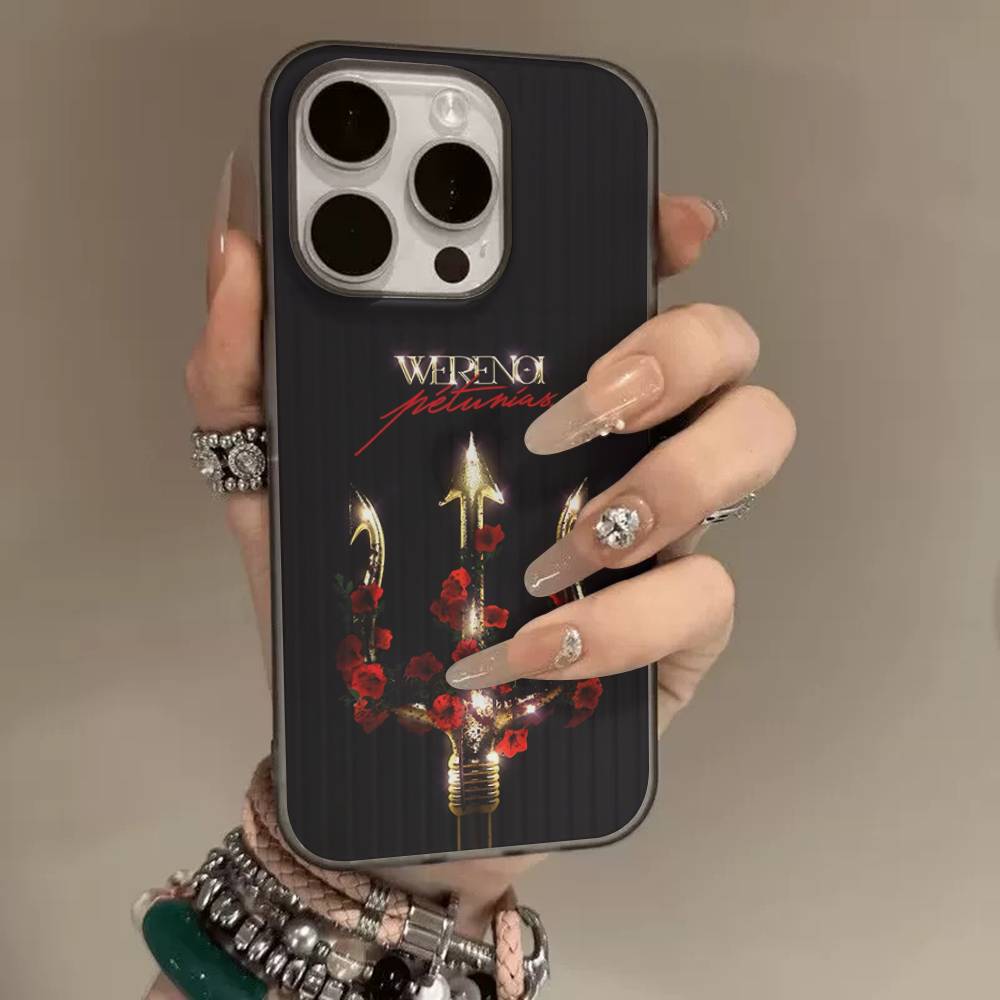 

Rap W-WerenoiES Phone Case For IPhone 11 12 13 14 15 16 17 Pro Max Plus Ripple Silicone Bumper Cover iPhone 17pro max