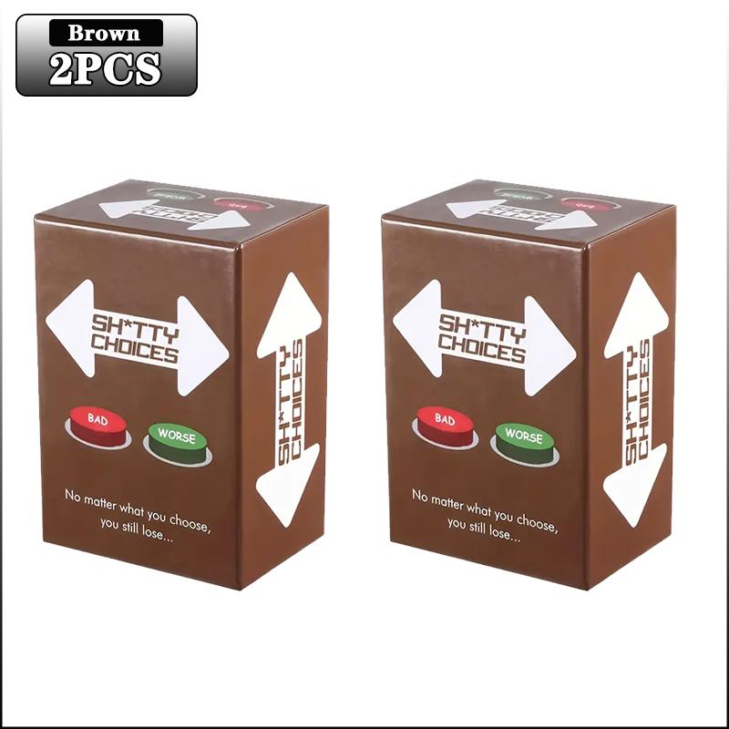 Shitty Choices Card Board Game Card Games for Adults Party Card Games for Adults and Family Perfect Entertainment Gifts