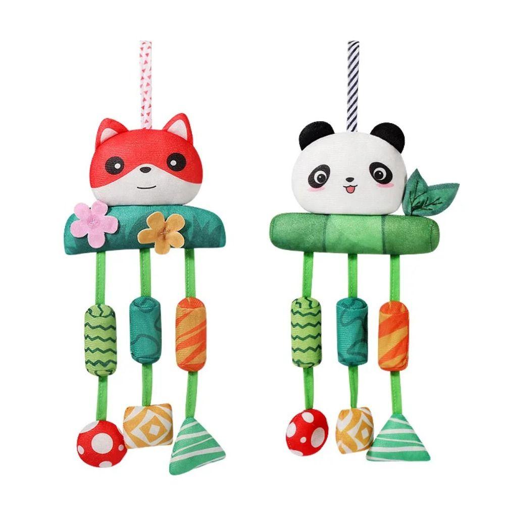 Cute Baby Wind Chime Toy Soft Plush Sensory Learning Toys  Car Seat