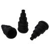 4Pcs Rubber Rubber Grommets Wire Bundle Boots Black Wires Coil 3/8 To 1 Inch Diameter  Power Lines