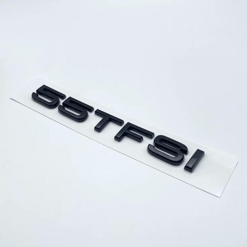Lettere Nero Lucido 30TFSI 35TFSI 40TFSI 45TFSI 50TFSI 55TFSI Numeri Emblema Per Audi A1 A3 A4 A5 A6 A7 A8 Q2 Q3 Q5 Q7 Q8 S7