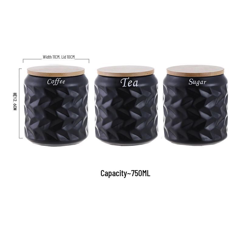 Набор герметичных керамических контейнеров ZISIZ