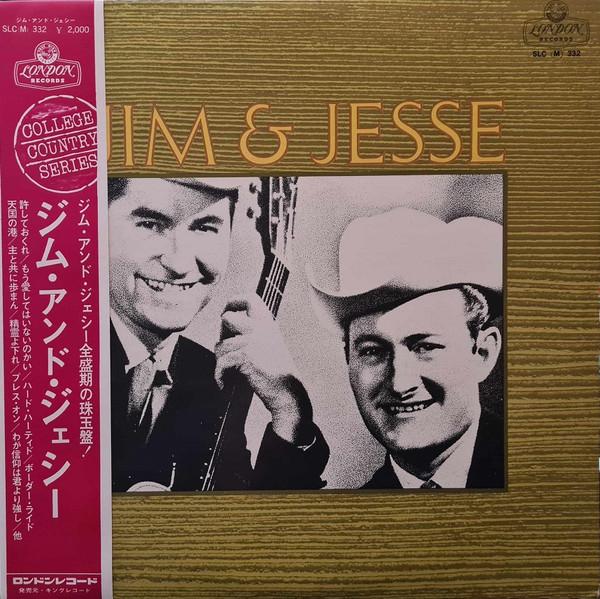 LP Record JIM  JESSE  Jim  Jesse SLC332 London Records 1970 Japan CountryFolk Used
