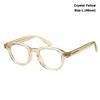 Johnny Depp Lemtosh Glasses Frame Men Women Luxury Brand Vintage Computer Goggles Acetate Glasses Frame Transparent Lens Box
