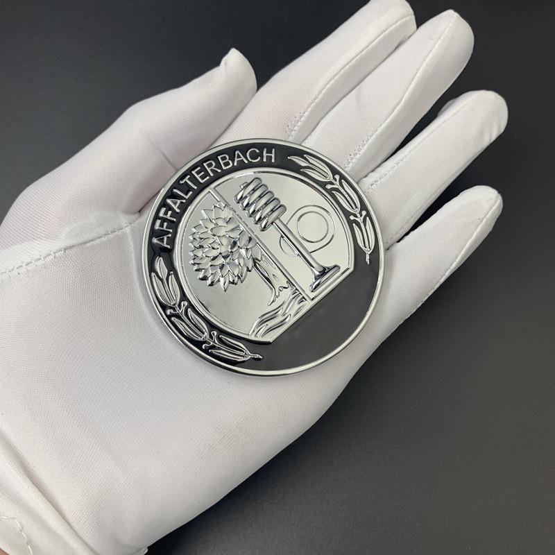 

Серебристая эмблема для наклейки AMG Металлическая 57 мм Наклейка на капот AMG Наклейка на крыло AMG Эмблема на окна для Mercedes-Benz GLC GLA A/B/C/E/S