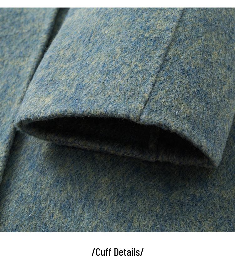 Princess Sister: Elegant A-line Double-Faced Wool Coat for Women - Autumn/Winter 2025 Collection