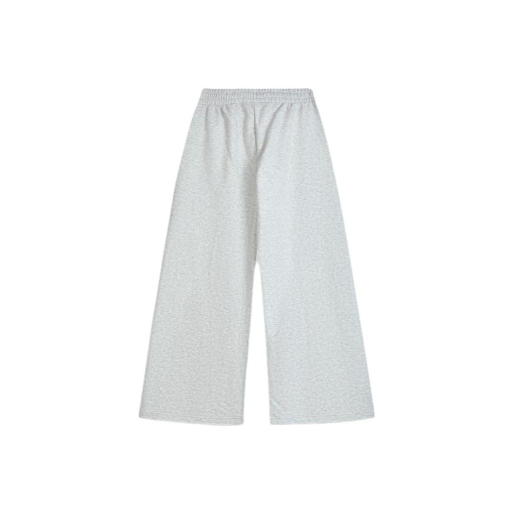 Puma Knit Wide Leg Pants Retro Loose Casual Women Pants 692897-04