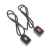 Paste Type Switch Car Push Button Switch With Led Light On/Off Dc12V/10A 24V/5A Diy Car Switch Spst Rocker Switch With Cable