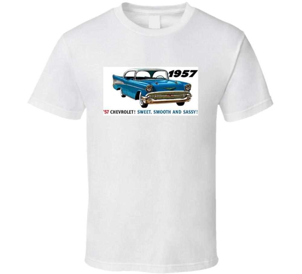 Sweet Smooth And Sassy 1957 Chevrolet Belair Tshirt Chevy Gift Classic T Shirt S
