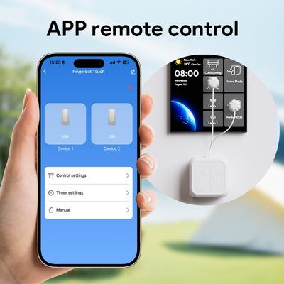 Tuya Fingerbot for Touch Screens Smart Life BLE Wireless Touch Switch Robot Remoter Work With Alexa Google Home Voice Assitant