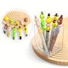 Set di Perline in Silicone 3D Animali Carini 5/25 Pezzi per Portachiavi Fai da Te Collana Braccialetto Decorazione Penna Gioielli Ciondolo Ecc.. Regalo di Compleanno per le Feste