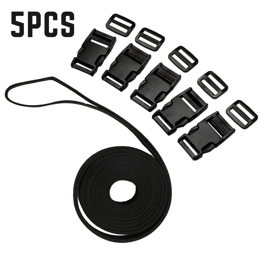 

Нейлоновая стропа 4 м с плоскими пряжками-фастексами и трехщелевыми пряжками для самостоятельного изготовления багажного ремня и пряжек и ремня для рюкзака