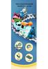 Electric Rail Train DIY Assembly Toy with Music & Lights for Kids