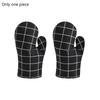 New Kitchen Gloves Insulation Leopard Pattern Pad Cooking Microwave Gloves Baking BBQ Oven Potholders Oven Mitts Potholder Pad for Kitchen