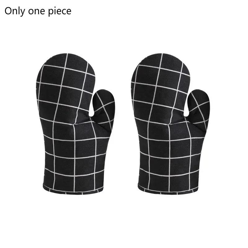 New Kitchen Gloves Insulation Leopard Pattern Pad Cooking Microwave Gloves Baking BBQ Oven Potholders Oven Mitts Potholder Pad for Kitchen