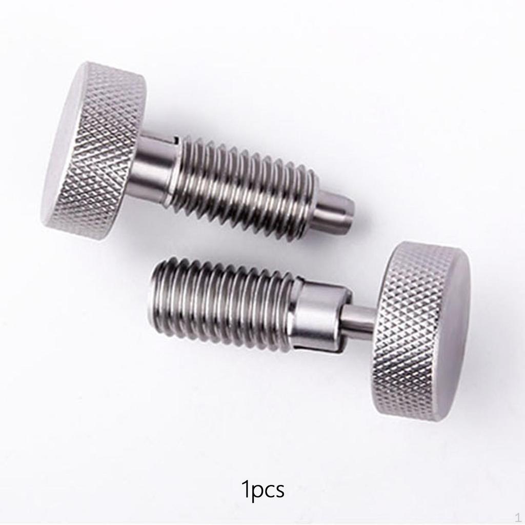 Hand Retractable Spring Plunger with Knurled Handle Quick Release Pins Portable Manual Extension