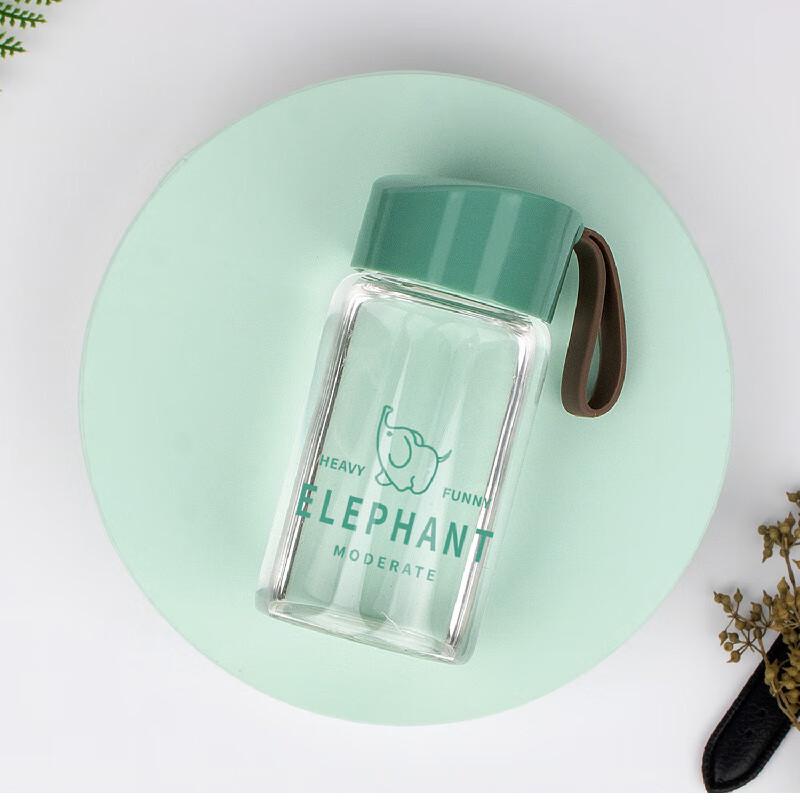 Aiqiyi DH Portable Single-Layer Borosilicate Glass Cup 230ml