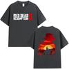 Red Dead Redemption 2 Graphic T-Shirts Arthur Morgan Game Player Tops Short Sleeve T-shirt Men's Gothic Clothing Cotton T Shirt