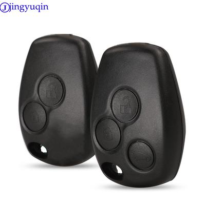 Jingyuqin 2/3 Buttons Car Key Shell Remote Fob Cover Case Blank Fob For Renault Dacia Modus Clio 3 Twingo Kangoo 2 No Blade