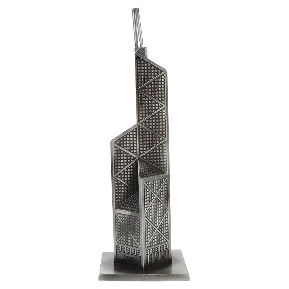 World Famous Architecture Bank of China Tower Model Home Furnishing Ornaments Desktop Decor