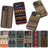 Phone Cover Print Design African Wax Casing for Apple iPhone 16 15 14 Plus 13 12 Mini 17 Pro Max + ProMax 16E Air 15+ Case