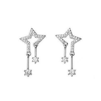 Small Star Earrings Stylish Cartoon Ear Jewelry Star Ear Studs Ear Accessories for Trendy Student and Professionals