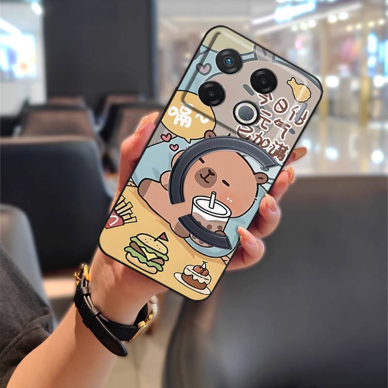 Durable Dirt-resistant Phone Case For infinix GT 20 Pro/X6871 Graffiti Protective Shockproof Cartoon Anti-dust Cute TPU