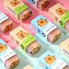 Creative Capybara Eraser: Cute, No-Crumbs, Super Clean Eraser for Elementary Students and Exam Drawing Pencils.