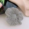 Oversized Hair Tie Elastic Scrunchies French Hair Scrunchy for Elegant Bun Suitable for Thick and Thin Hair