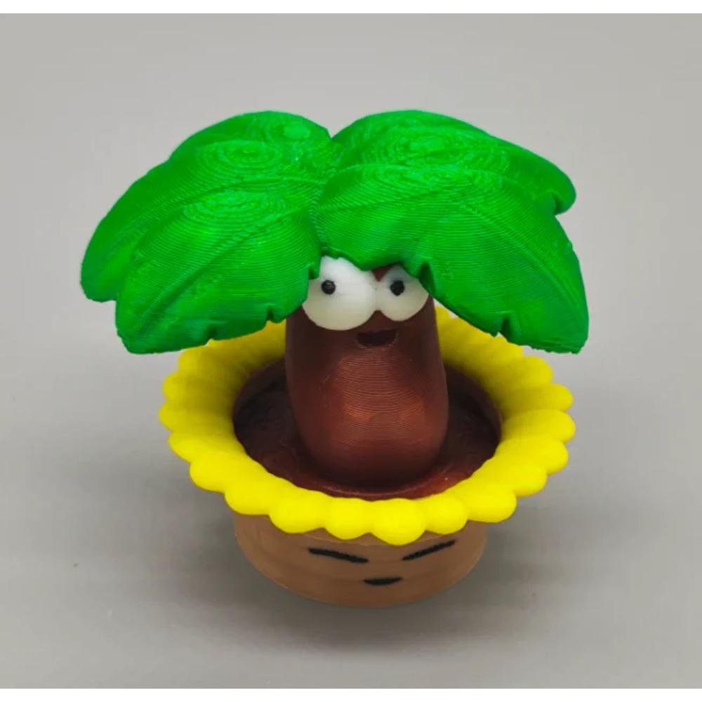 3D-gedrucktes Kinderspielzeug Zombie-Erbsen Nüsse Sonnenblumen Schützen Kakteen Pflanzen Schreibtischornamente Modelle Spielzubehör Geschenke DIY