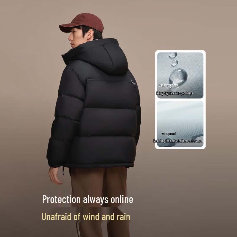BOSIDENG B250246330 Short Hooded Down Jacket