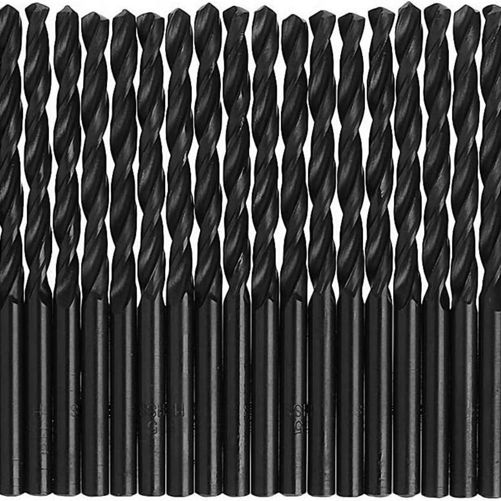 DIY Projects HSS Drill Bits High Speed Drill Bits Set Drill Bit TiAlN Coating Heat Resistant Precision Ground Tip