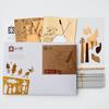 KINOWA "Violin" Wood-Painting Original Handmade Quilling Kit, Musical Instrument, Made In Japan