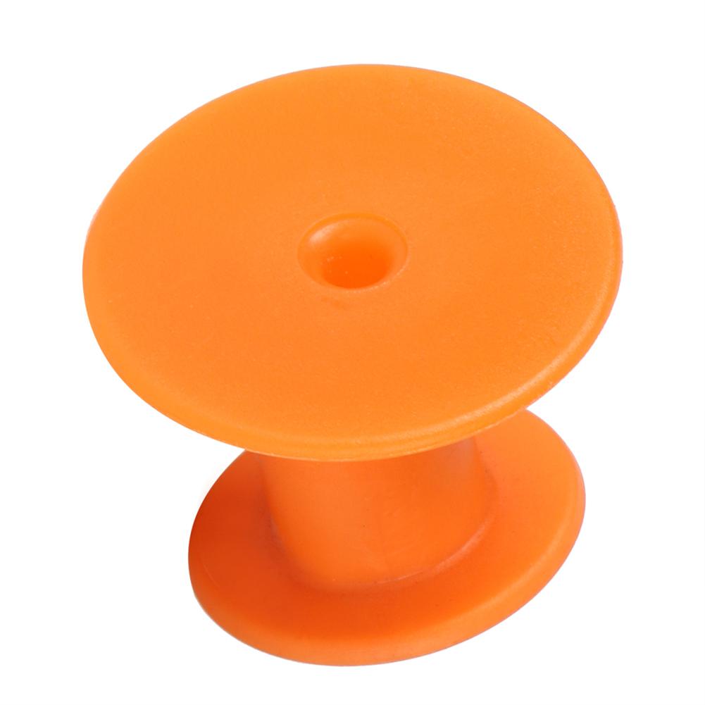 100pcs Livestock Number Ear Tag Label Marker Accessory for Pig Cow Sheep AnimalOrange Round 30x30mm