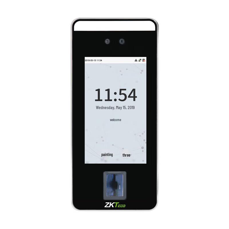 ZKTECO xFace600 Face & Fingerprint Attendance & Access Control System CN plug (adapter included)