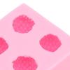 4-Cavity Chocolate Mold 3D Strawberry Shape Baking Mould Dessert Toppers Fondant Mold  Candy Making