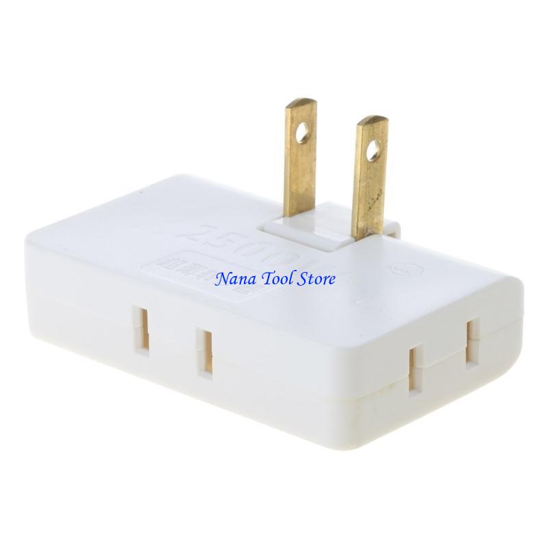 31GJ 180 Degree Extension Plug USB Adapter Socket Converter Multi Plug