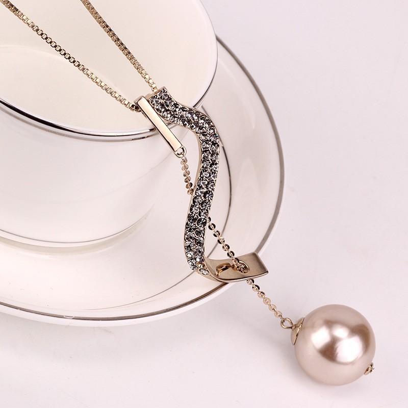 Accessories Women s Long Decorative Geometric Accessories Pendant Necklace 60CM(Necklace Long)