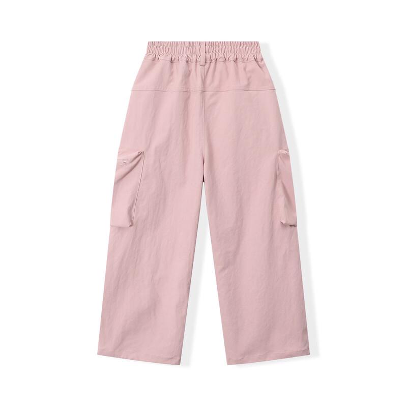 Montagut Girls' Korean-Style Loose Straight-Leg Cargo Pants