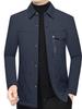 Men's 2025 Winter Mid-Age Fashionable Warm Cotton Jacket - Lightweight, Versatile Business Casual Coat