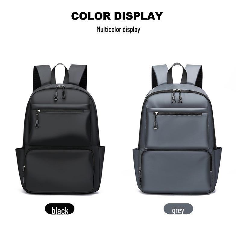 High-End Fashion Waterproof Backpack: Commuting, Travel, and School Companion for Men and Women