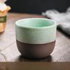 Keramik-Teetasse Wasserbecher Haushalts-Kaffeetasse Teegeschirr Espresso-Kaffee Selbstgefleckt Mattierte Textur Tassen für Bar Zuhause Party