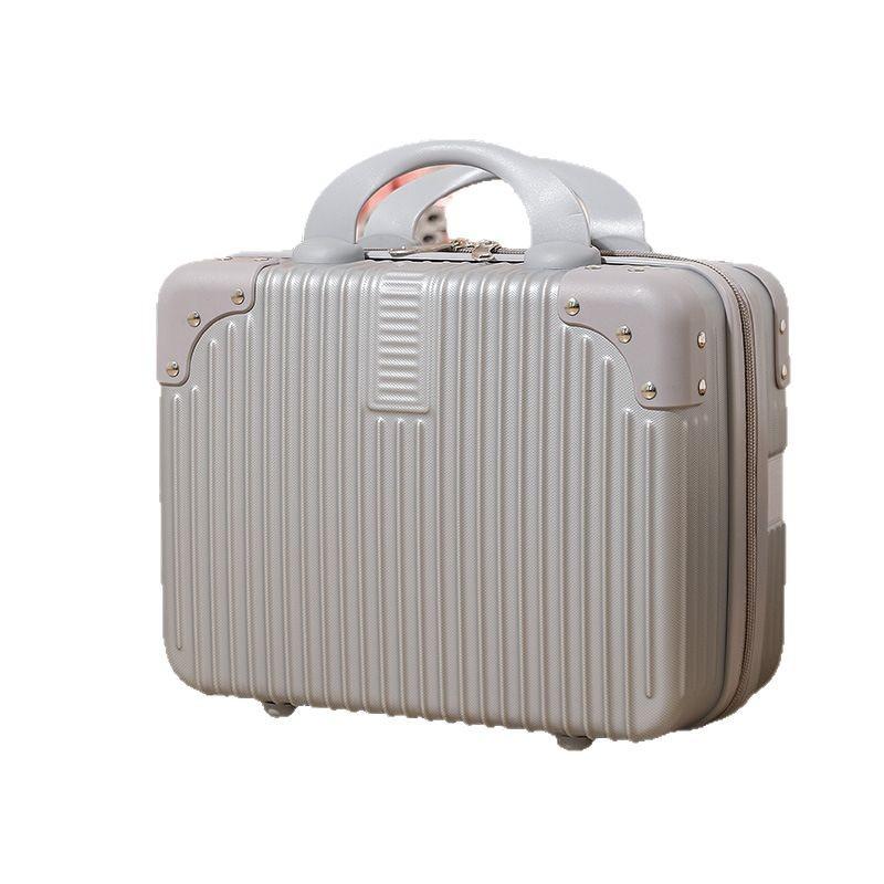 14-Zoll Handtasche/Kosmetiktasche/kleiner Koffer/Koffer/Damen Reiseleichter Lederkoffer/Mini Aufbewahrungsbox