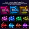 10M 15M LED Strip Lights , Music Sync Color Changing RGB LED Strip Bluetooth, 16millon color, USB powered ,APP+Remote LED Light