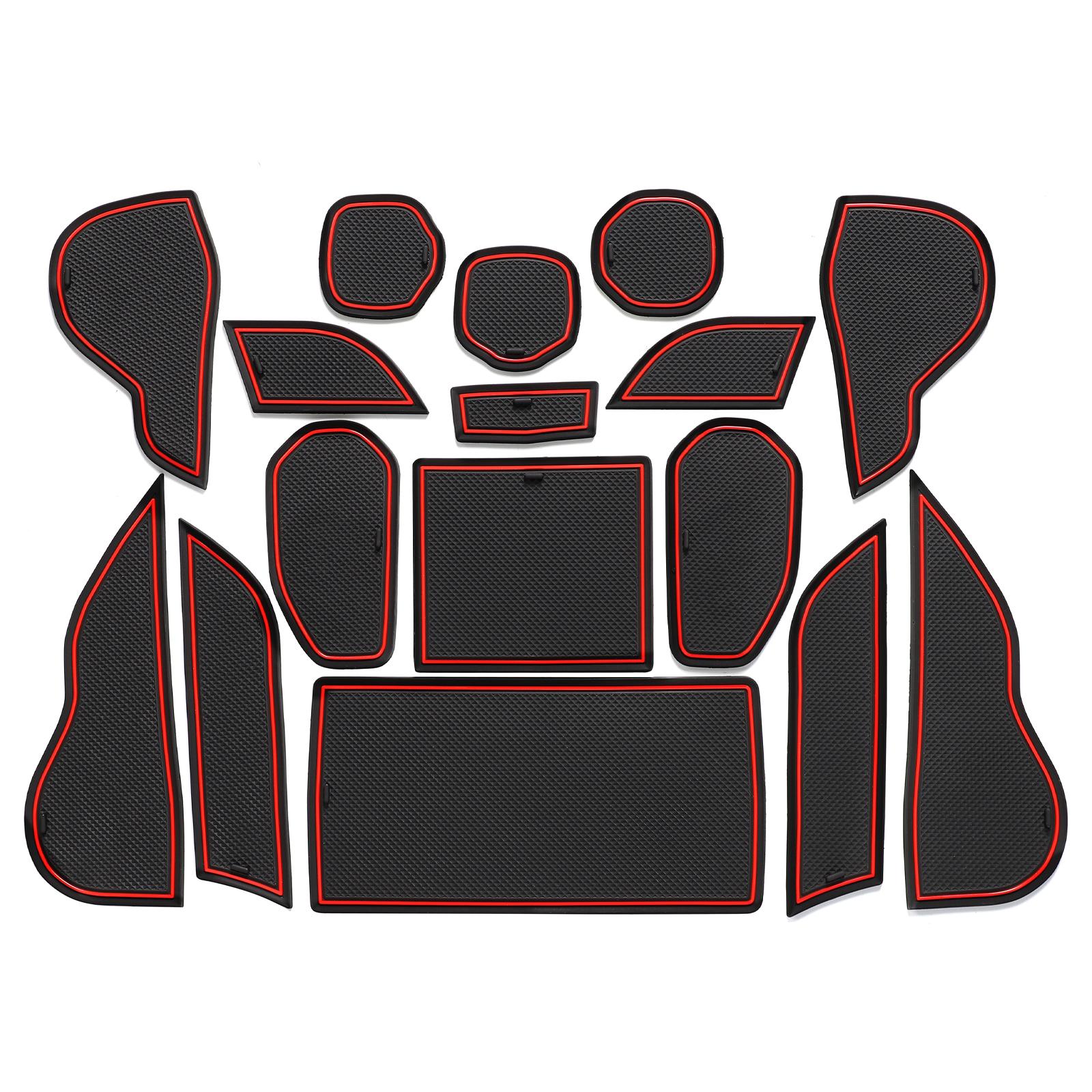 

для Toyota Crown 2023 2024 Противоскользящий коврик в слот ворот Резиновый Нескользящий коврик в углубление двери Подстаканник Аксессуары для интерьера автомобиля