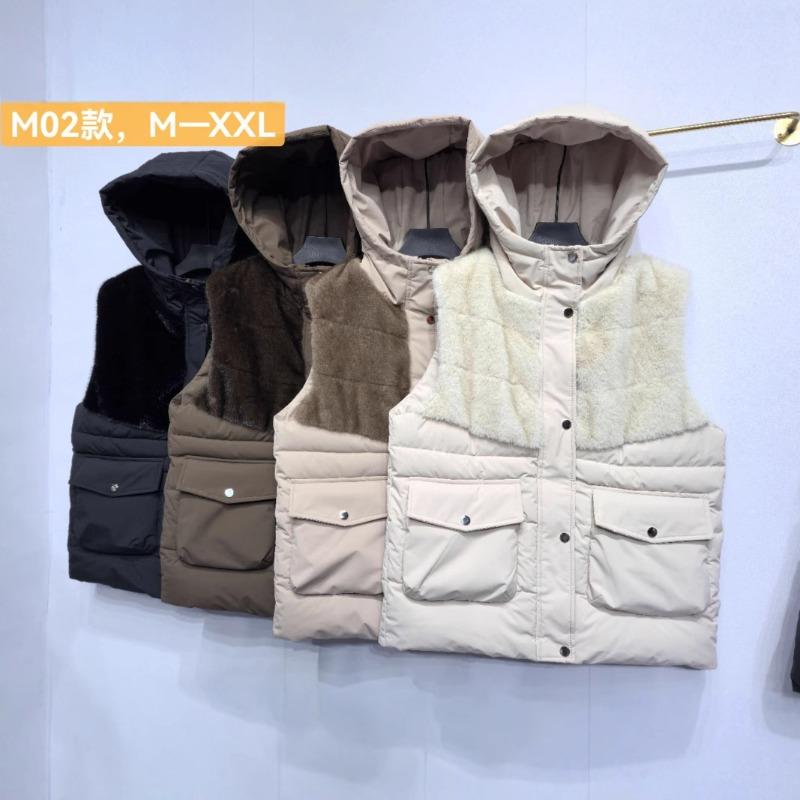 

Wind cotton vest women s new cotton vest vest wear autumn and winter vest jacket XXL кофейный